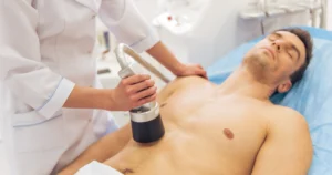 Man receiving Body Sculpting Treatment in Albuquerque, NM